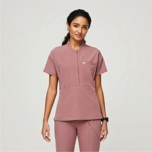FIGS. Women’s Mineral Mauve Tunis Scrub Top. Limited Edition.
